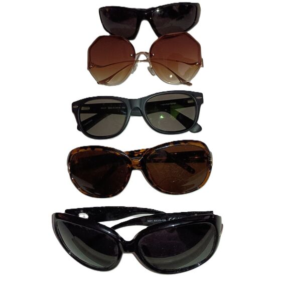 SUNGLASSES: Mixed lot of stylish Sunglasses (5 Pairs) - Adult Size - Picture 1 of 2
